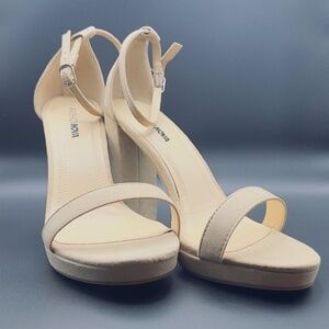 Your Biggest Fan Heels - Nude